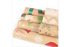 China 80gsm Christmas Style Gift Wrap Paper Sheets 50cm*70cm Many New Designs supplier