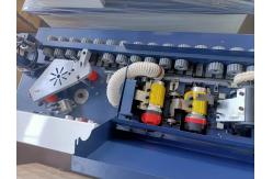 China 220v Automatic Edge Banding Machine End Cutting Buffing Pvc Edging Machine supplier