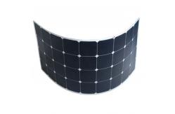 China Rechargeable Flexible Adhesive Solar Panels 100W Semi Rigid For Campervan supplier