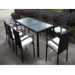 outdoor dining set rattan chair and table for sale
