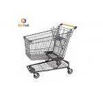 180L Heavy Duty Supermarket Shopping Trolley Cart Customized for sale