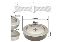 China T7 T8 CBN Grinding Wheel Bench Grinder Knife Sharpening 250mm supplier