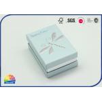 Specular Silver Foil Hot Stamping Shoulder Box Biodegradable for sale