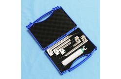 China Throat Detection Ent Conventional Removable Veterinary Fiber Optic Laryngoscope Set supplier