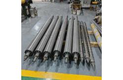 China ZHOUSHAN Bimetallic Single Injection Molding Machine Screw Barrel / Injection Moulding Screw Barrel supplier