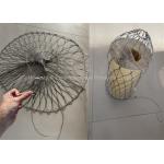 Anti Theft Stainless Steel 304 Hand Woven Wire Rope Mesh Bag 1.2-2.8mm for sale