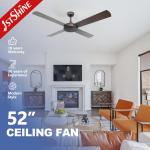 1stshine Air Cooling Fan High Airflow Remote Control 3/5 Speeds Without Light Source for sale