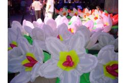 China Fashion Lotus Flower Inflatable Lighting For Floating Artificial Decorative supplier
