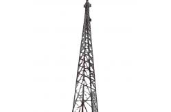 China 4 Leg Angular Telecommunication Steel Tower Antenna Mobile Galvanization supplier