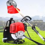 Multi-functional portable lawn mower grass cutting machine gasoline engine grass trimmer harvester
