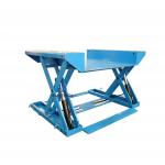 750kg Self Leveling Pallet Table Low Profile Lift Cart 25mm Closed Height for sale