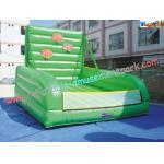 Outdoor Basketball 0.55mm PVC tarpaulin Inflatable Sports Games for little kids for sale