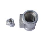Customized Socket Weld Pipe Fitting SCH 80 Stainless Steel Equal Tee for sale