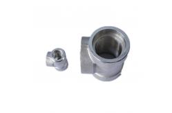 China Customized Socket Weld Pipe Fitting SCH 80 Stainless Steel Equal Tee supplier