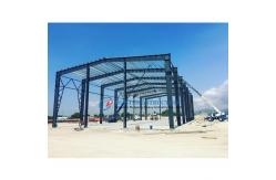 China Professional Designed Gable Roof PEB Steel Structure Storage Building supplier