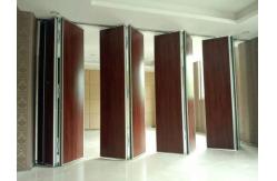 China Conference Room Sliding Wall Partition Melamine Surface Ceiling Track Roller supplier
