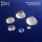 ‌High Quality Optical Borosilicate Led Glass Lens For LED Spotlights for sale