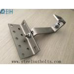 SUS304 SUS316 Adjustable Head Solar Roof Hook For PV Mounting System