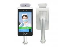 China Access Control Walk Through Temperature Scanner Thermometer Biometric Machine supplier