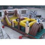 inflatable obstacle course / inflatable pirate obstacle course for kids play for sale