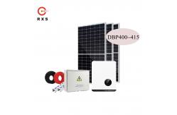 China 400W 410W Solar PV Module On Grid With Solar Inverter Residential Solar Panel supplier