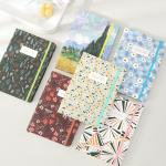 Strap Design Hardcover Notebook A5 Thick Ink-Proof Paper Journal Featuring Van Gogh's Paintings for sale