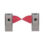 3s Reset Flap Barrier Gate DC24V IP44 Three Arm Turnstile With Telescopic Wings for sale