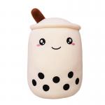 Cloud Like Touch Washable Plush Milk Tea Cup Pillow
