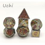 OEM Sharp Edged Large Dice Set , Multipurpose Custom Polyhedral Dice for sale