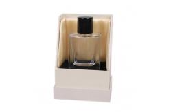 China White Classical Perfume Packaging Box With Cardboard Holder supplier