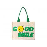 Canvas Cotton Reusable Shopping Bags Tote Multiscene For Women for sale