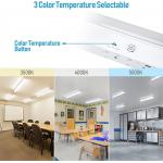 Office LED Linear Strip Light Fixture / Suspended Linear Pendant Lighting