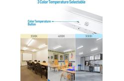 China Office LED Linear Strip Light Fixture / Suspended Linear Pendant Lighting supplier