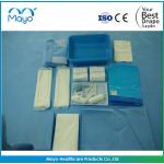 Obstetric Cesarean Section Drape SMS C Section Curtain Blue for sale