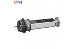 China Pop Up Column Kitchen Desk Hidden Socket With EU Power supplier