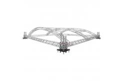 China Aluminium Bolt Triangle Truss System Light Frame supplier