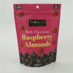 VMPET CMYK Edible Plastic Pouch Heat Sealed Chocolate Nuts Chips 1.2C for sale