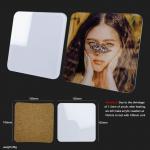 Custom Sublimation Blank Acrylic Coasters Diy Acrylic Photo Coasters for sale