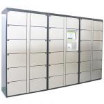 Steel Smart Parcel Delivery Locker Intelligent Indoor Logistic Electronic Parcel Storage Cabinets Metal Postal Express for sale