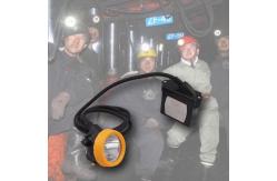 China 6.5Ah Rechargeable lithium battery CREE led miner lamp KL5LM supplier