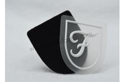 China 3D Raised Uniform TPU Badges Heat Press Iron On Patches supplier