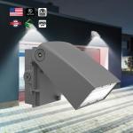 UL/DLC LED Wall Pack Light With Photocell 30/40/50K Selectable 5600lm 11200lm 11200lm Adjustable for sale