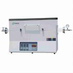 Horizontal Tube Furnace 1200C PID Control Heat Treatment With Double Temperature Zones for sale