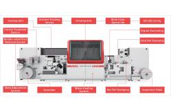 China 50m/min Digital Inkjet Printing System Label Printer Machine supplier