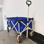 Collapsible Folding Wagon Cart Four Wheels Retractable Handle Heavy Duty Utility Hand Trolley for sale