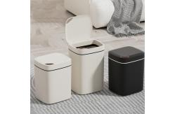 China Household Low Consumption and Long Life Intelligent Electronic Motion Induction Plastic Trash Can supplier