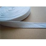 20mm White Non Elastic Tape Trim , Sewing Double Fold Bias Tape for sale