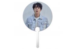 China Customized 0.6mm PET 16X17CM 3D Lenticular Hand Fans supplier