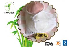 China Thin Bamboo Washable Breastfeeding Pads , Comfortable Bamboo Reusable Breast Pads supplier