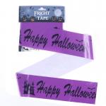ISO9001 Halloween Fright Tape 0.04mm Party LDPE Caution Banner for sale